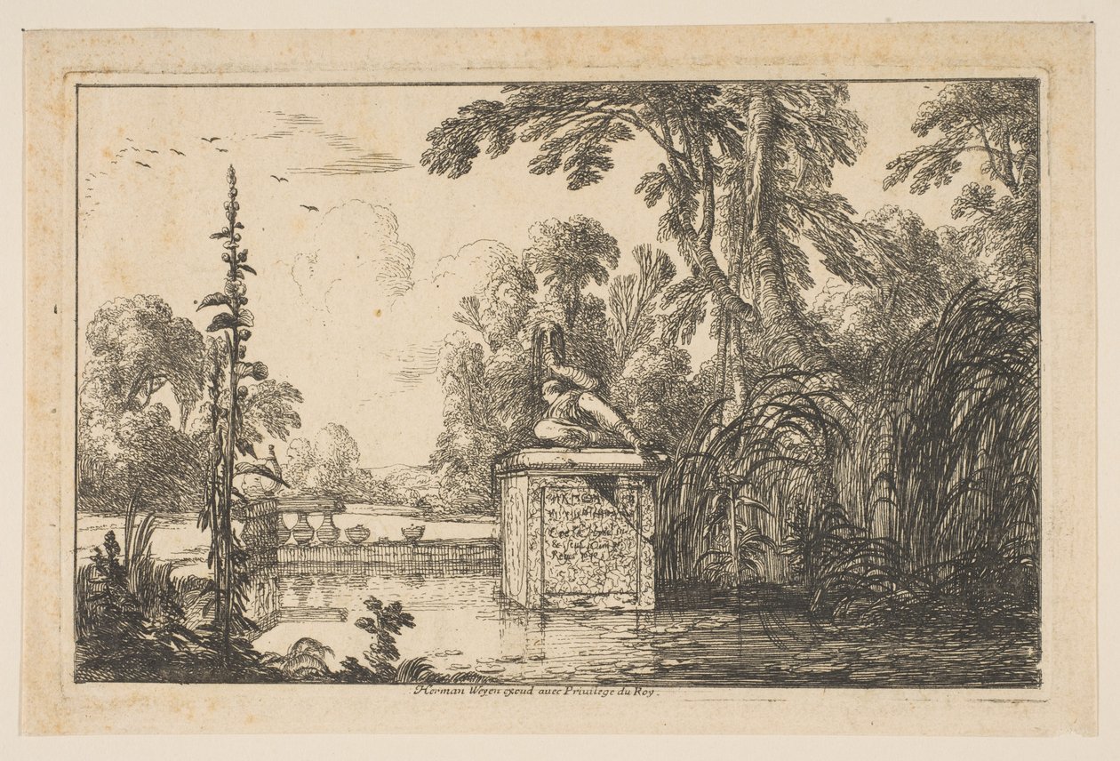 Der Teich, 1640 von Laurent de la Hyre
