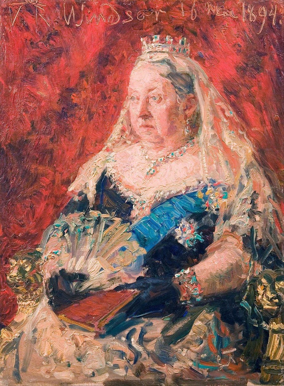 Porträt von Königin Victoria von Laurits Regner Tuxen