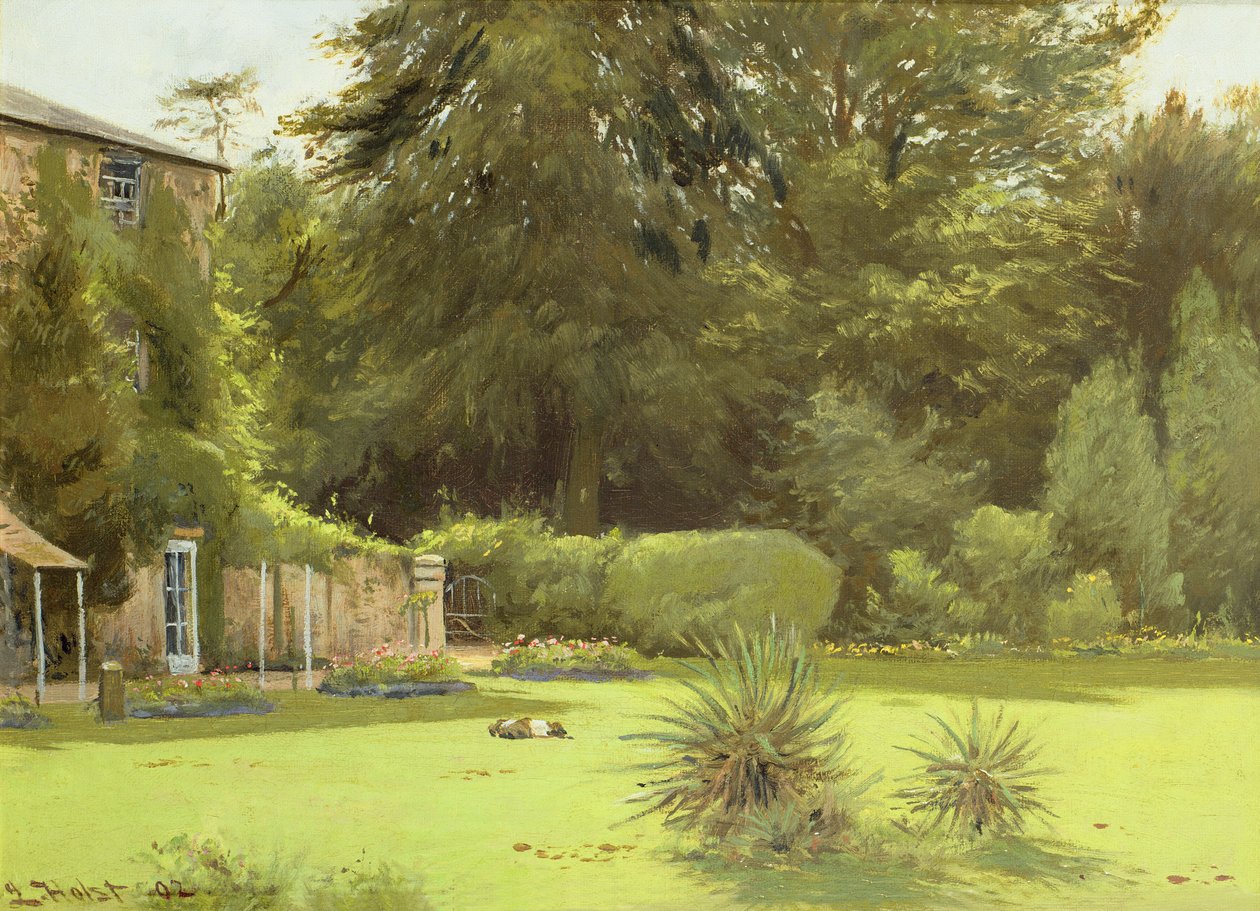 Ein Sommerrasen von Laurits Bernard Holst