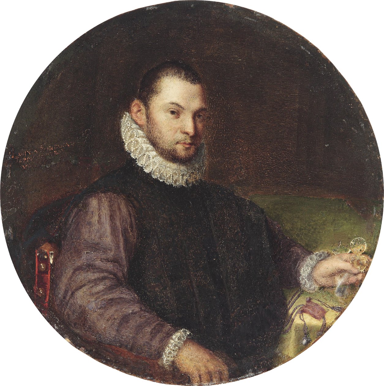 Bildnis eines jungen Mannes von Lavinia Fontana