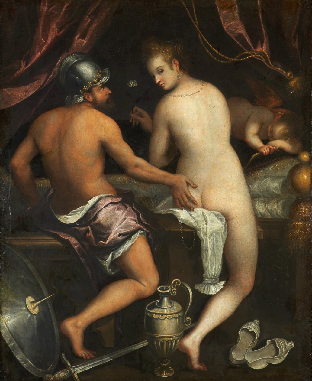 Mars und Venus, ca. 1595 von Lavinia Fontana