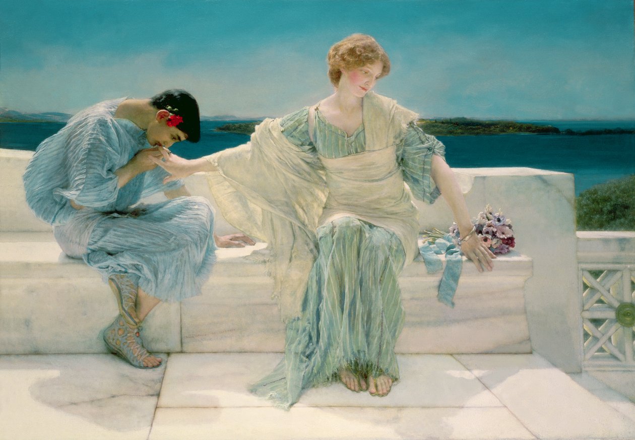 Frag mich nicht mehr, 1906 von Lawrence Alma Tadema