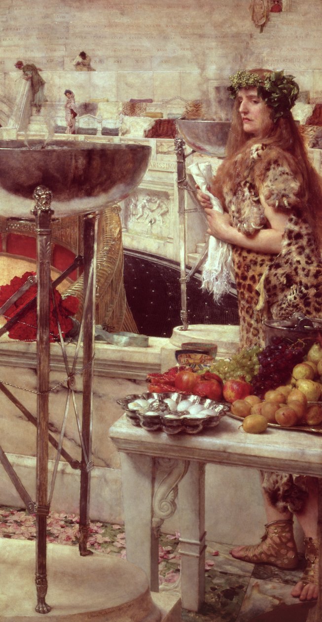 Vorbereitungen im Kolosseum von Lawrence Alma Tadema
