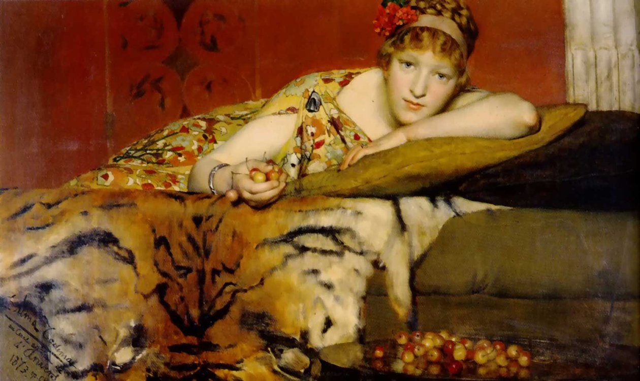 Kirschen von Lawrence Alma Tadema