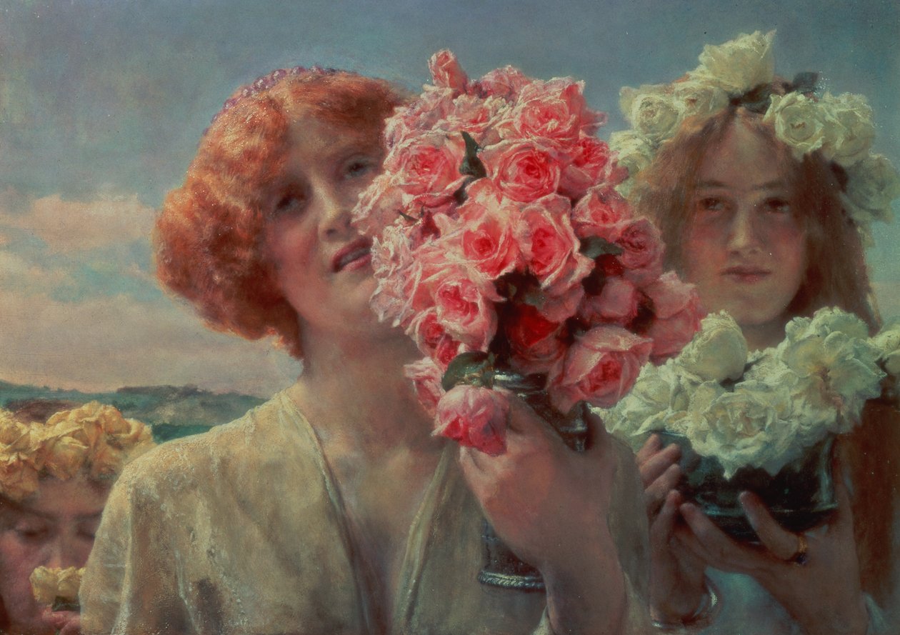 Sommeropfer, 1911 von Lawrence Alma Tadema