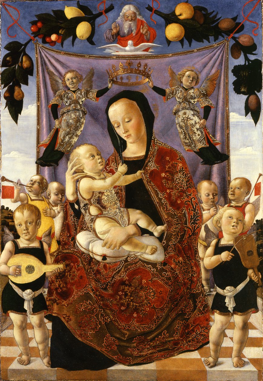 Madonna der Demut von Lazzaro Bastiani