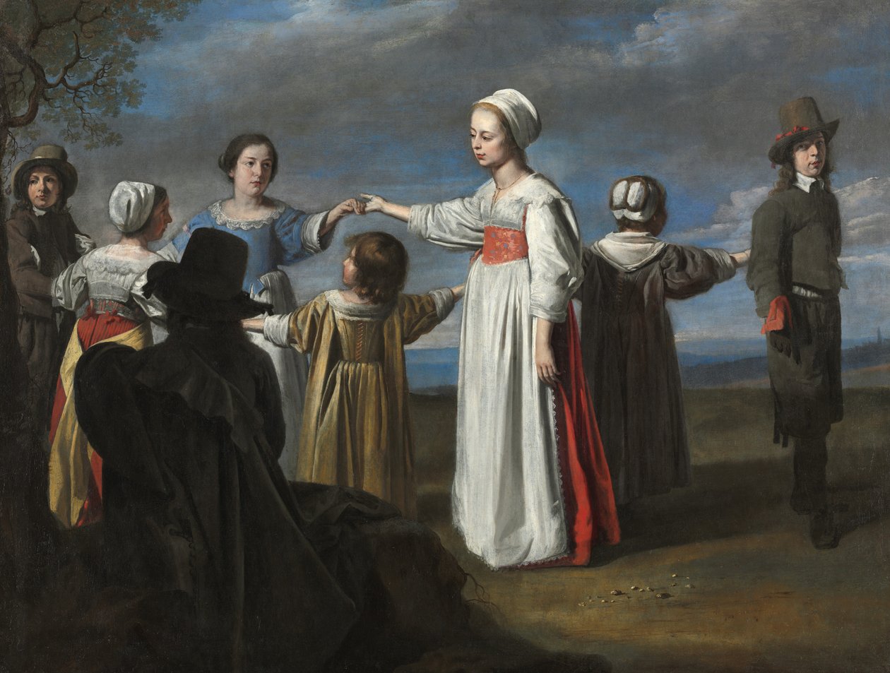 Tanzende Kinder, ca. 1650 von Le Nain Brothers