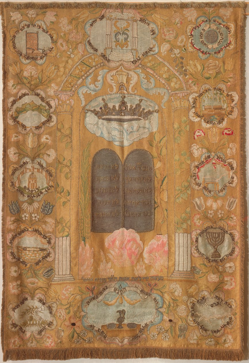 Torah-Ark-Vorhang von Leah Ottolenghi