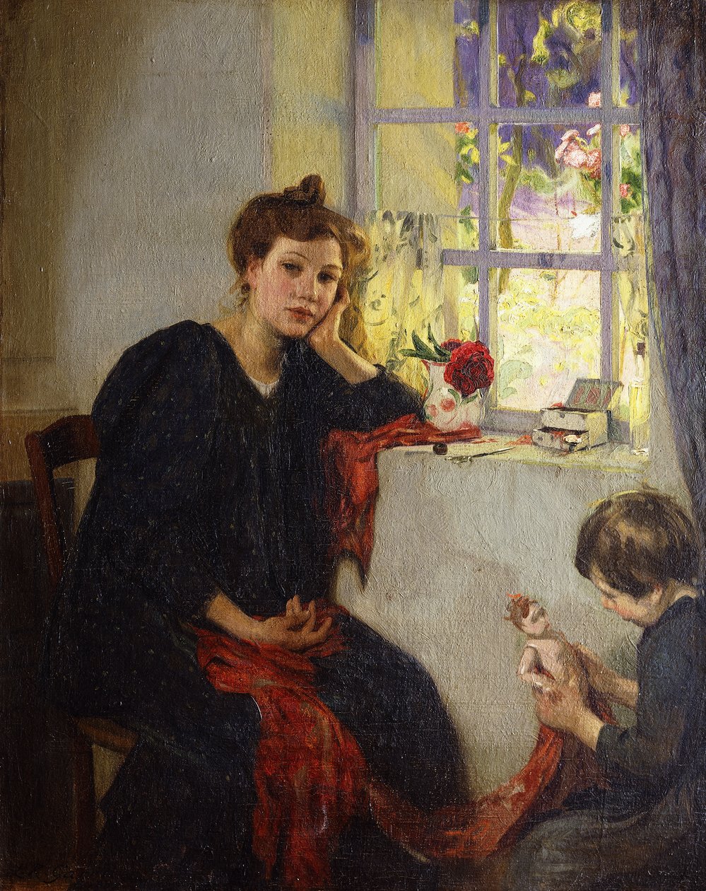 Die Puppe, 1902 von Leandro Ramon Garrido