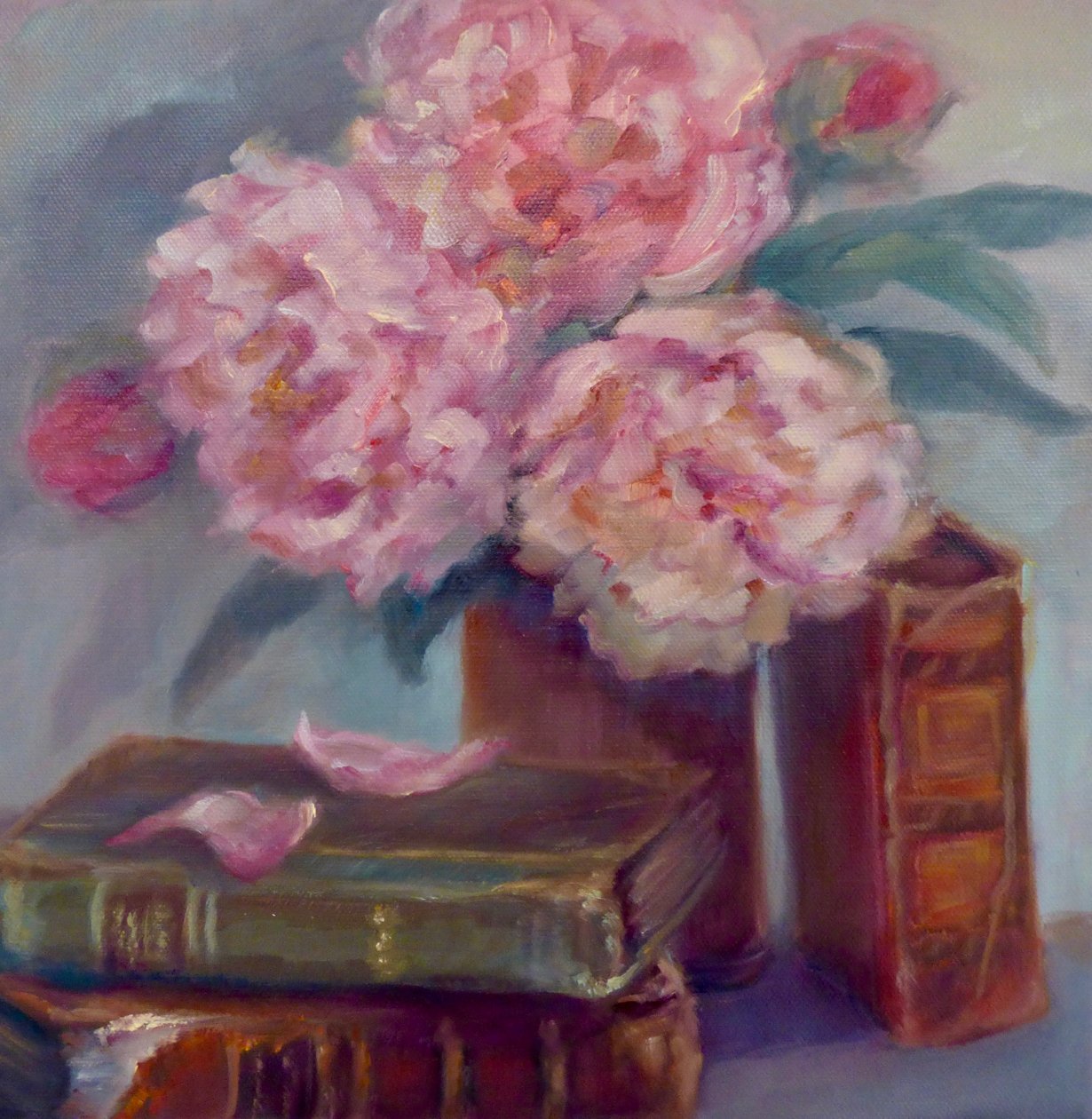 Pfingstrosen Rosa, 2019 von Lee Campbell