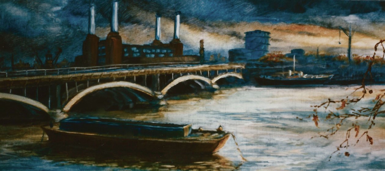 Thames Leichter Boot, 2000 von Lee Campbell