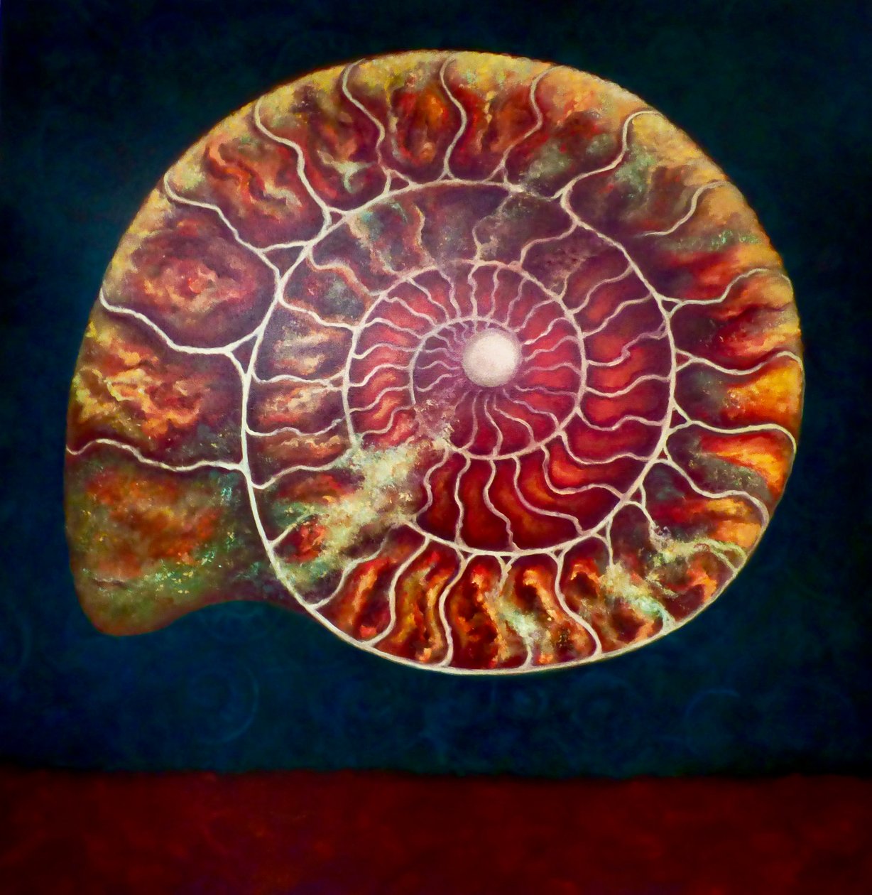 Ammonit, Doreé et Verte, 2022 von Lee Campbell