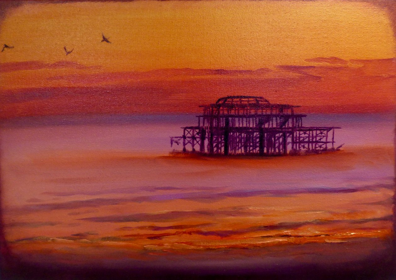 Brighton Glow, 2023 von Lee Campbell