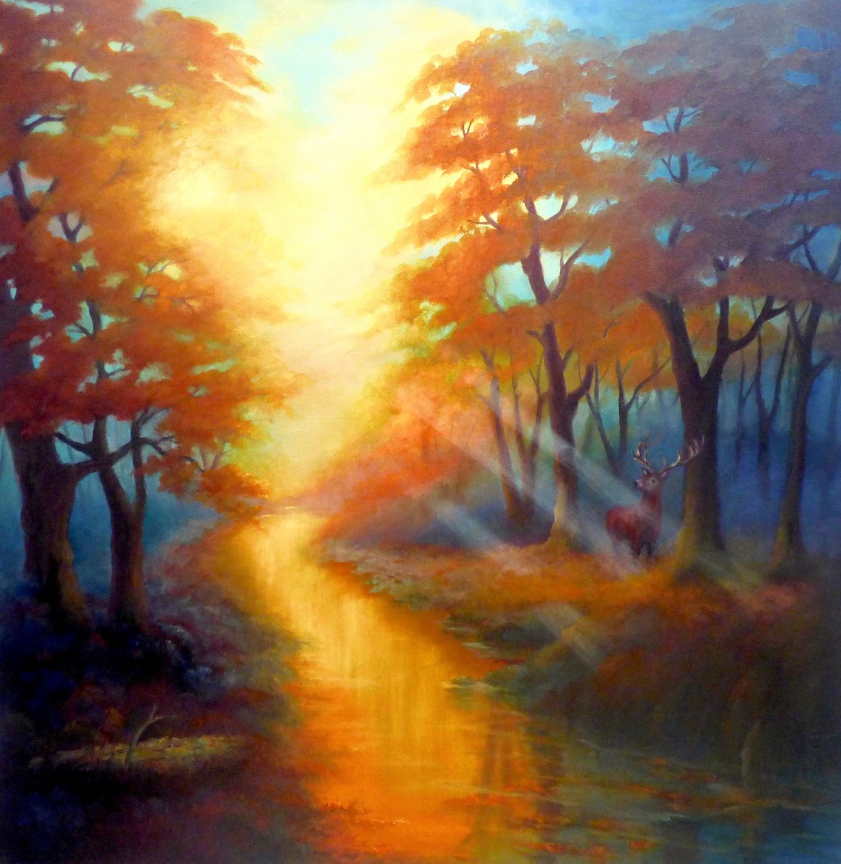 Goldener Wald, 2023 von Lee Campbell