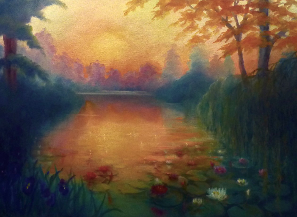 Stiller Fluss, 2020 von Lee Campbell