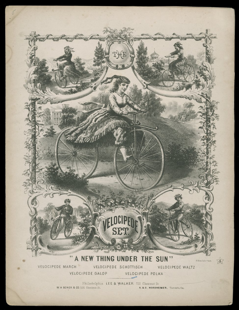 Das Velocipede-Set von Lee & Walker