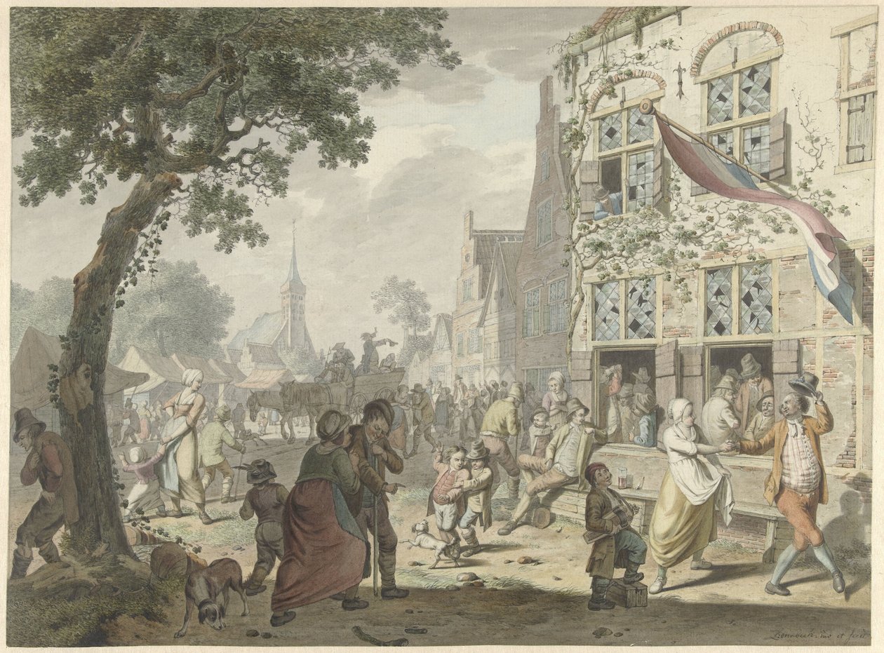 Dorffest von Leendert Overbeek