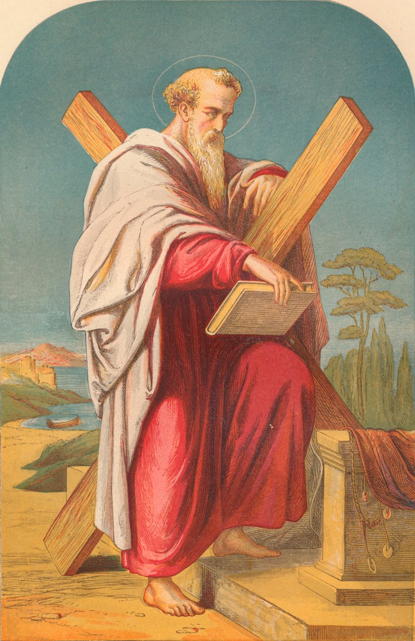 St. Andreas, Mitte bis Ende des 19. Jahrhunderts. von Leighton Brothers