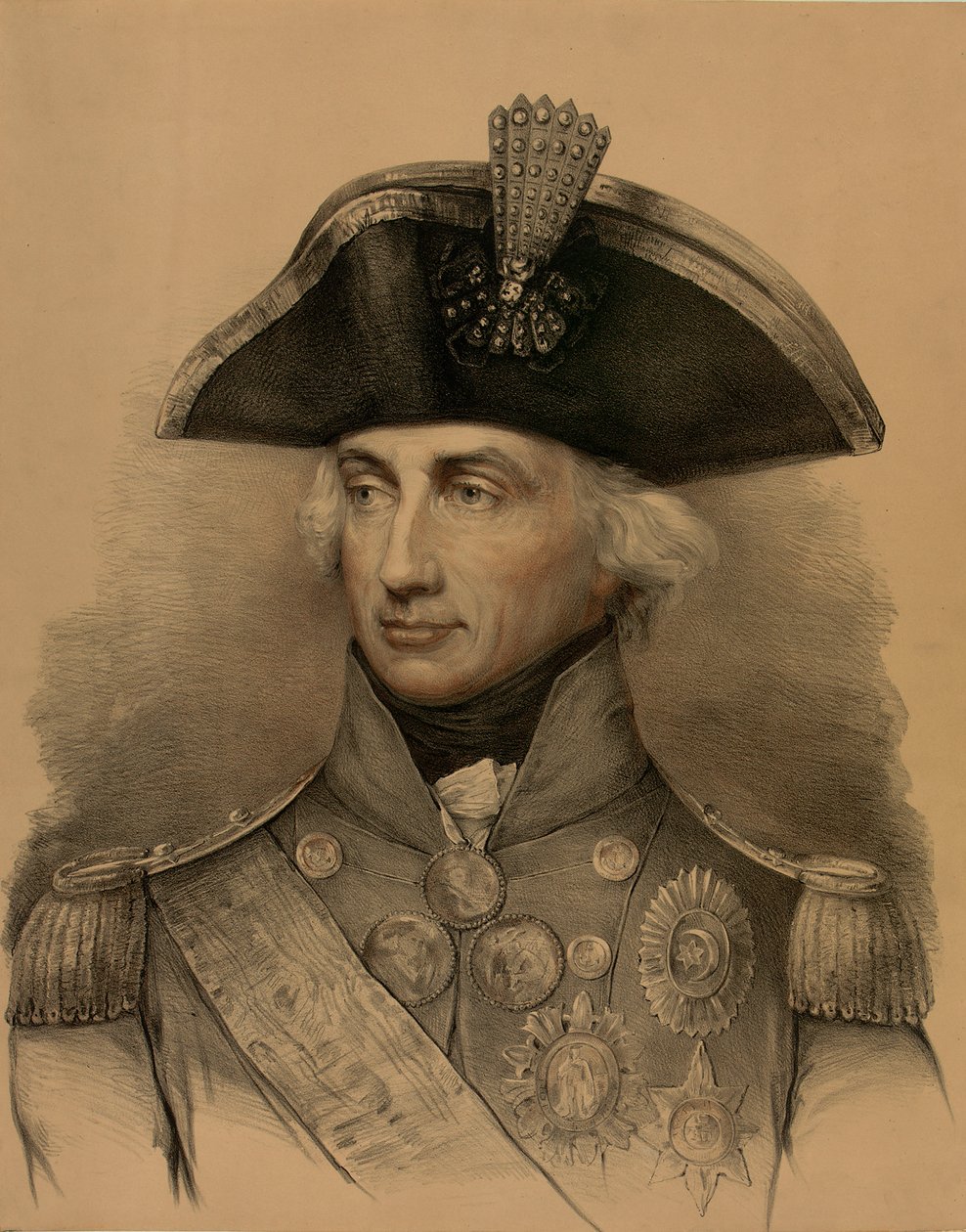 Vizeadmiral Horatio Nelson (1758-1805) von Lemuel Francis (after) Abbott