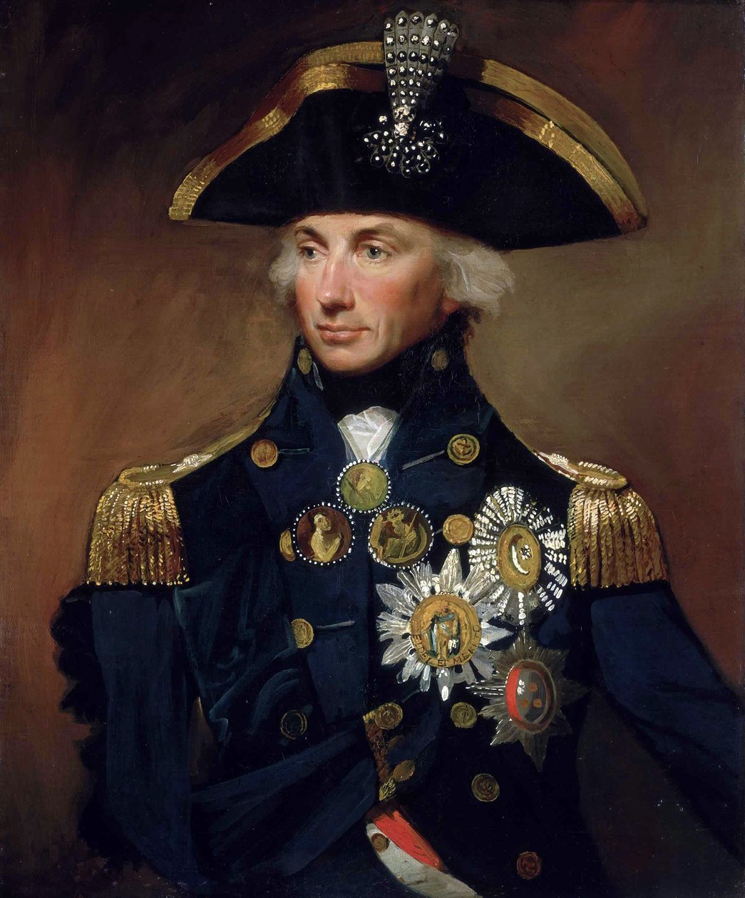 Konteradmiral Sir Horatio Nelson, 1758-1805 von Lemuel Francis Abbott