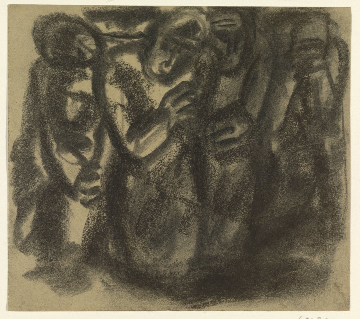 Gruppe von Menschen von Leo Gestel