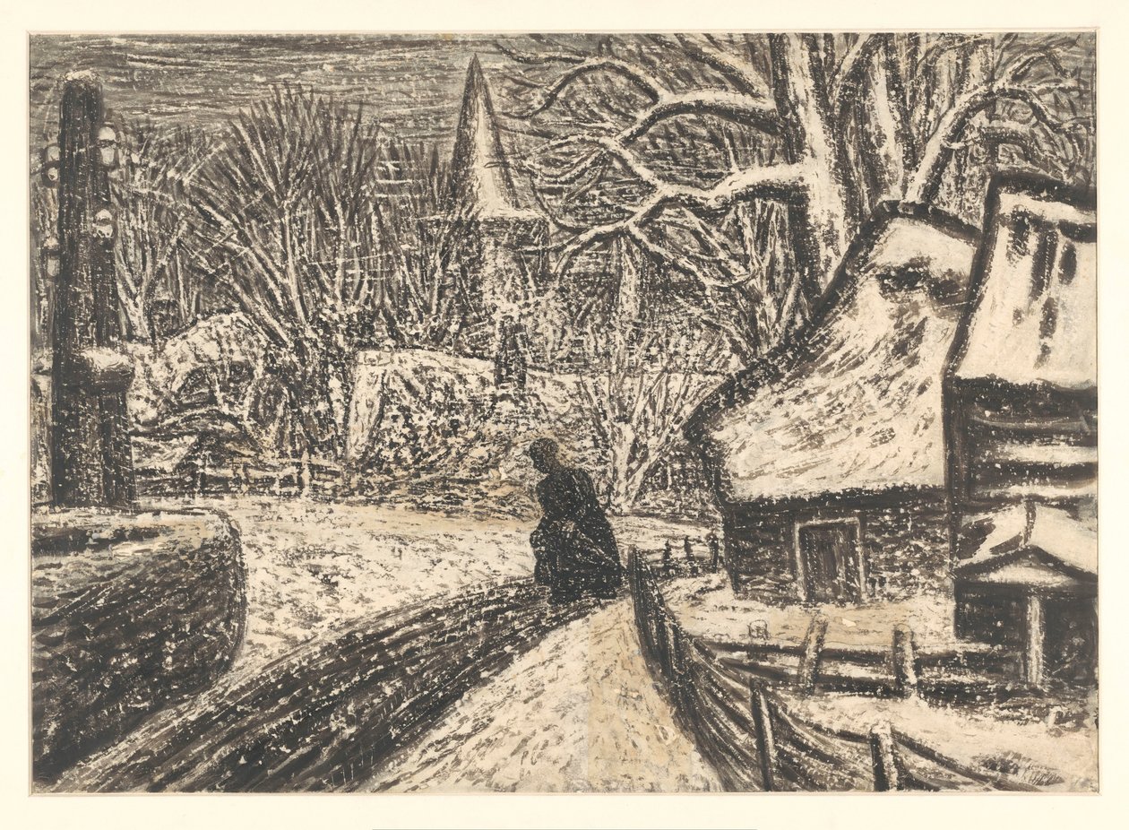 Winter in Blaricum von Leo Gestel