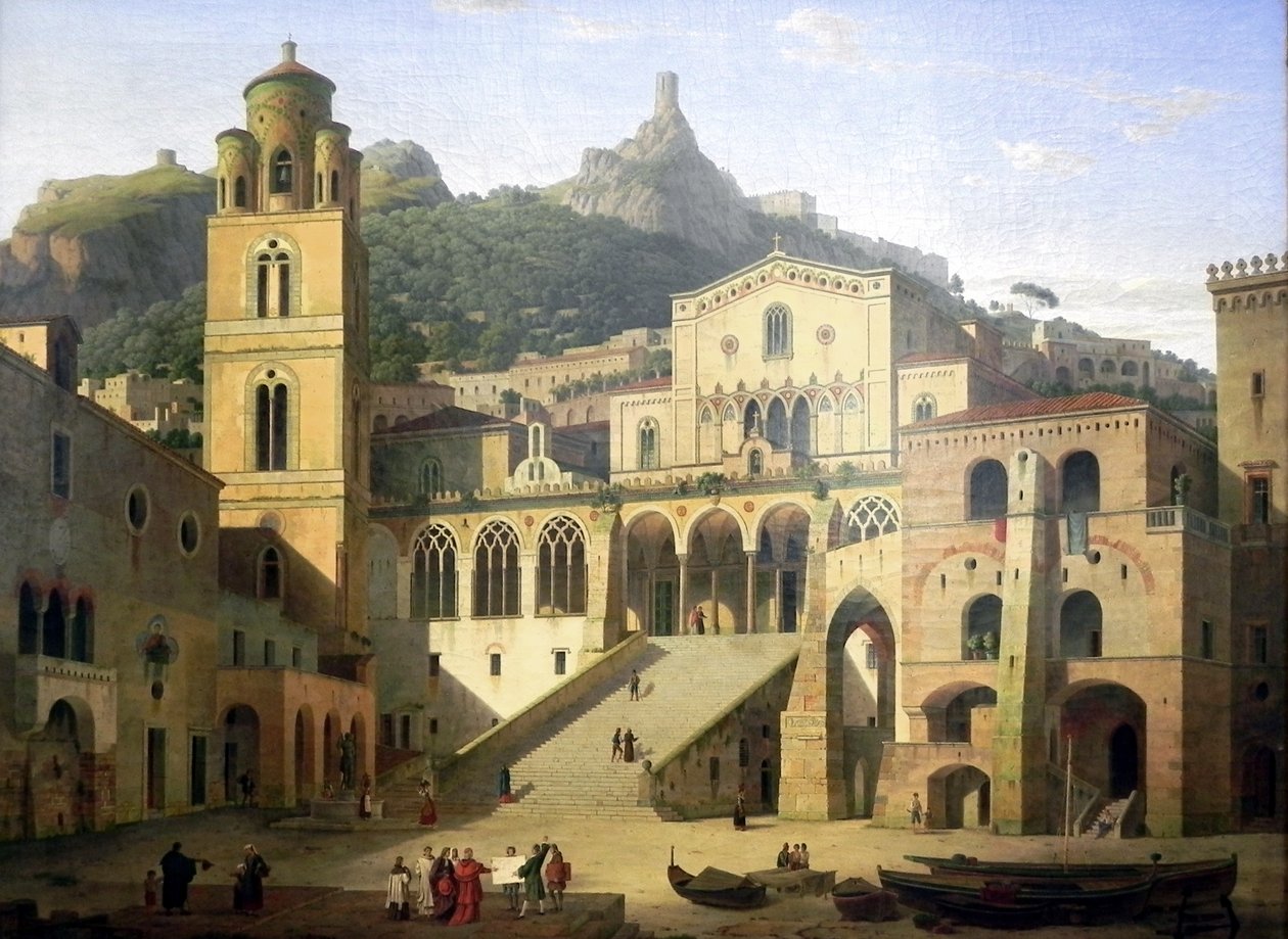 Klenze Domplatz Amalfi von Leo von Klenze