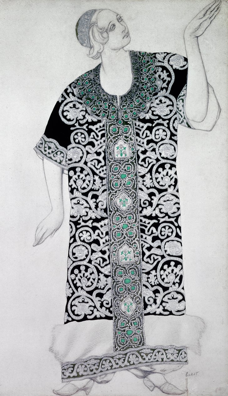 Kostümentwurf, 1911 von Leon Bakst