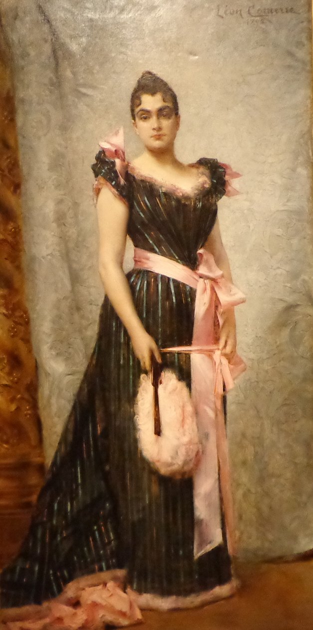 Porträt der Frau des Künstlers von Leon Francois Comerre