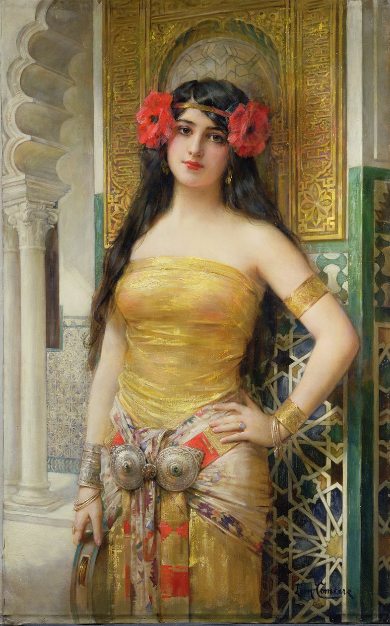 Die orientalische Frau von Leon Francois Comerre