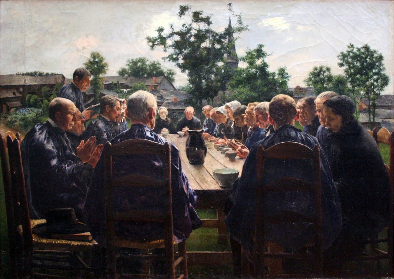 Das Begräbnismahl von Léon Frédéric