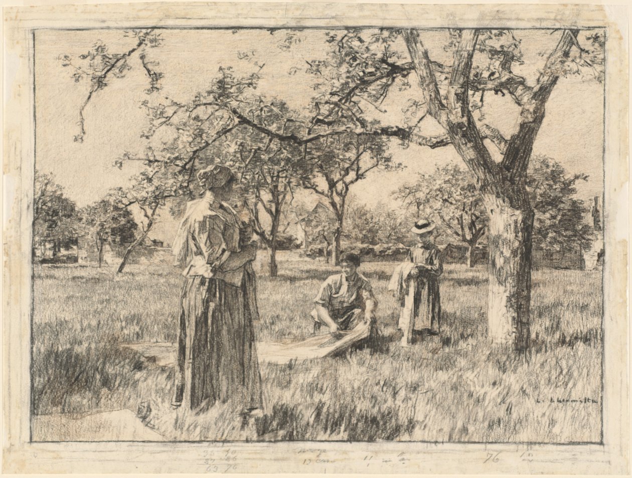 Frühling von Leon Augustin Lhermitte