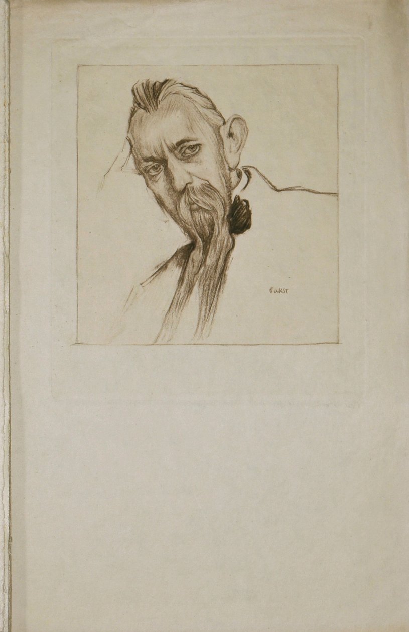Porträt von Sébastien Voirol 1870-1930, 1913 von Leon Bakst