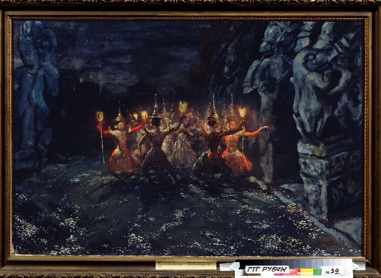 Der siamesische heilige Tanz von Leon Bakst