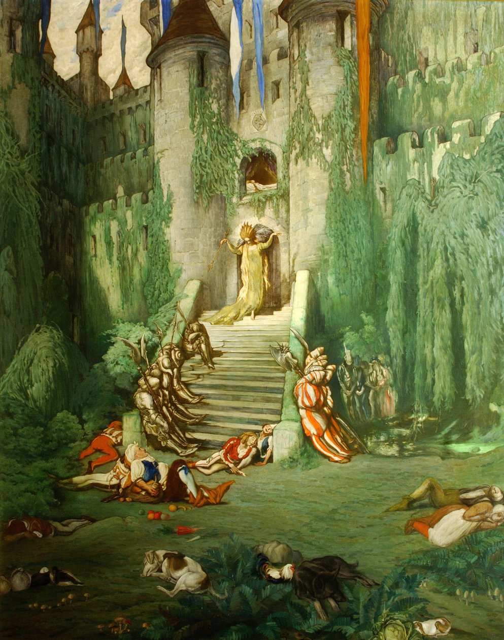 Dornröschen, 1913-1922 von Leon Bakst