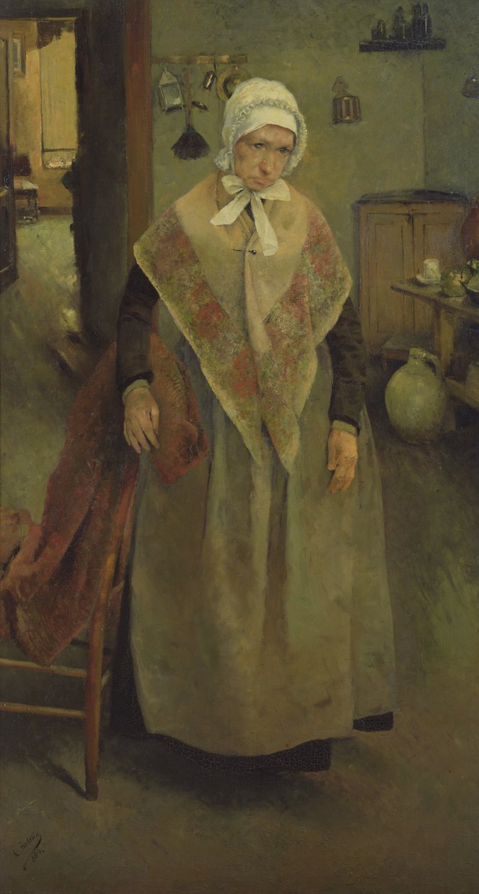 Der ältere Diener, 1884 von Leon Henri Marie Frederic