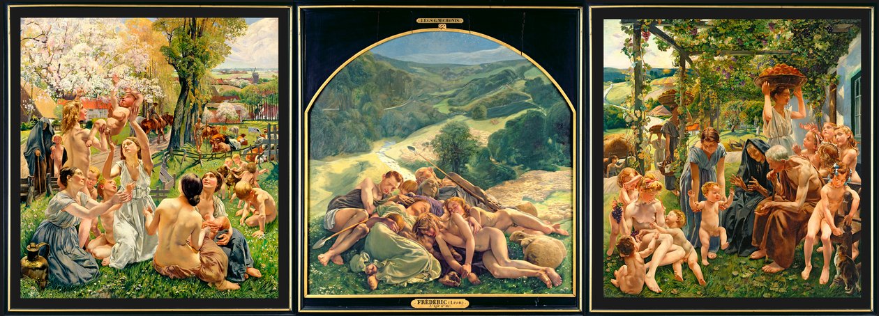 Das goldene Zeitalter, 1901 von Leon Henri Marie Frederic