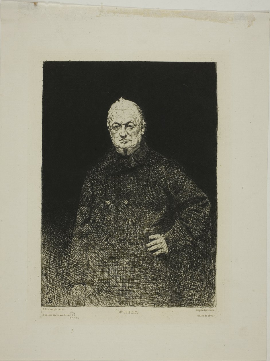 Monsieur Thiers von Leon Joseph Florentin Bonnat