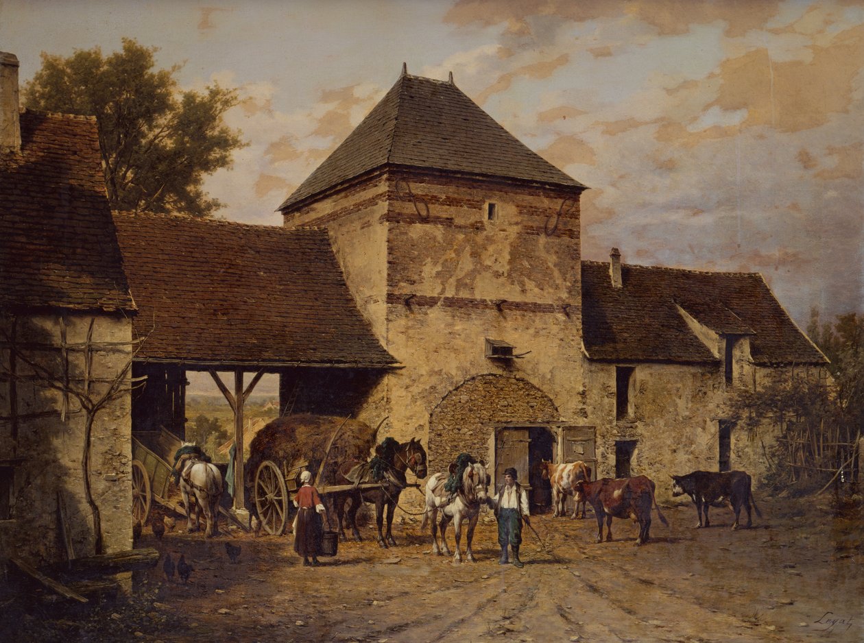 Der Bauernhof von Leon Legat