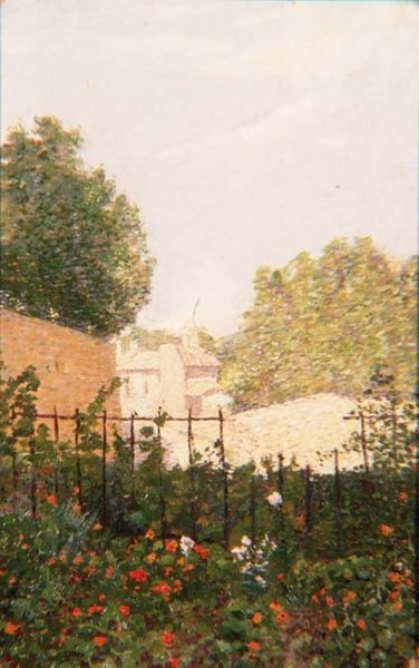 Ummauerter Garten von Leon Pourtau