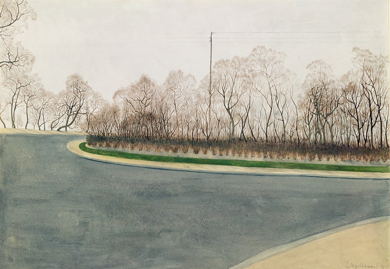 Verlassene Straße von Leon Spilliaert