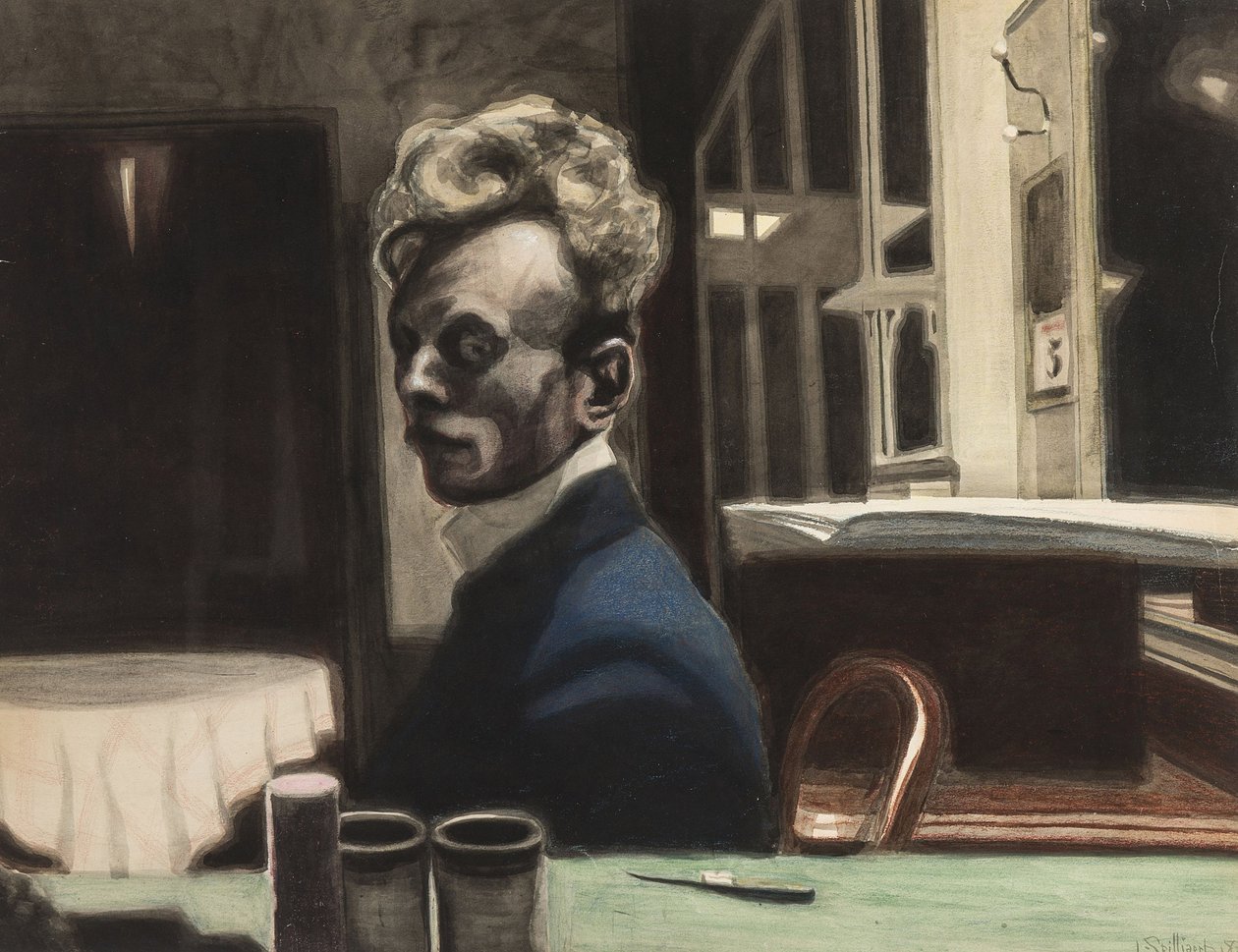 Selbstporträt von Leon Spilliaert