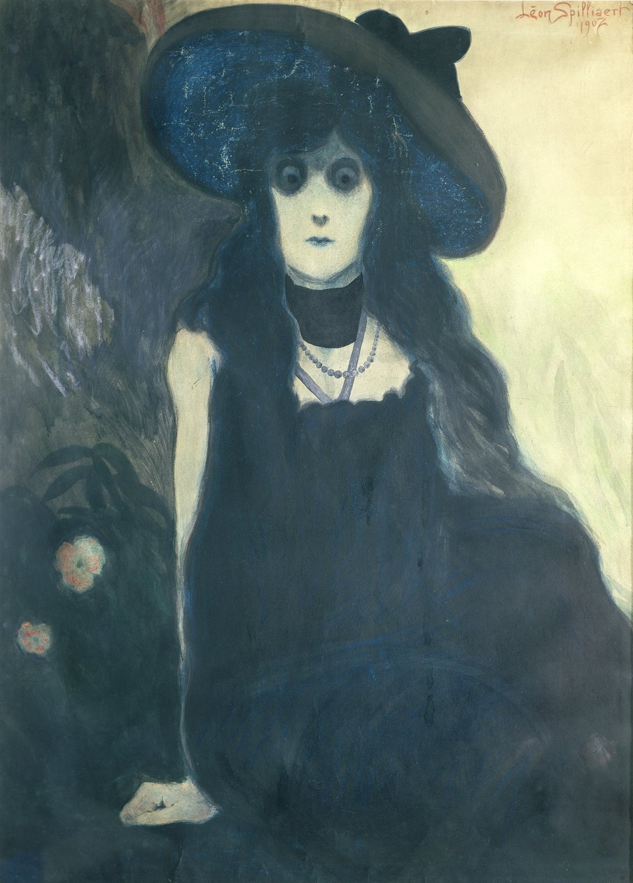 Der Absinthtrinker von Leon Spilliaert