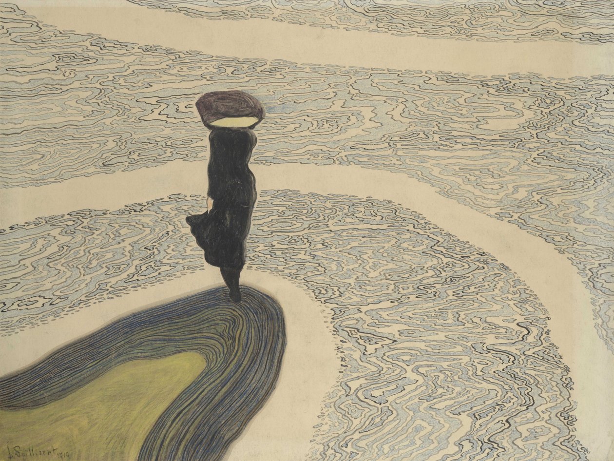 Frau am Ufer, 1910 von Leon Spilliaert