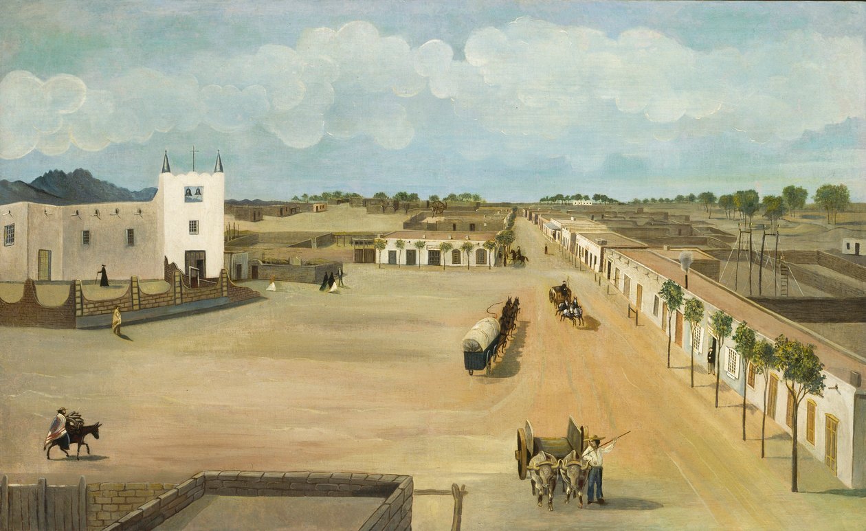 Alter Mesilla-Platz von Leon Trousset