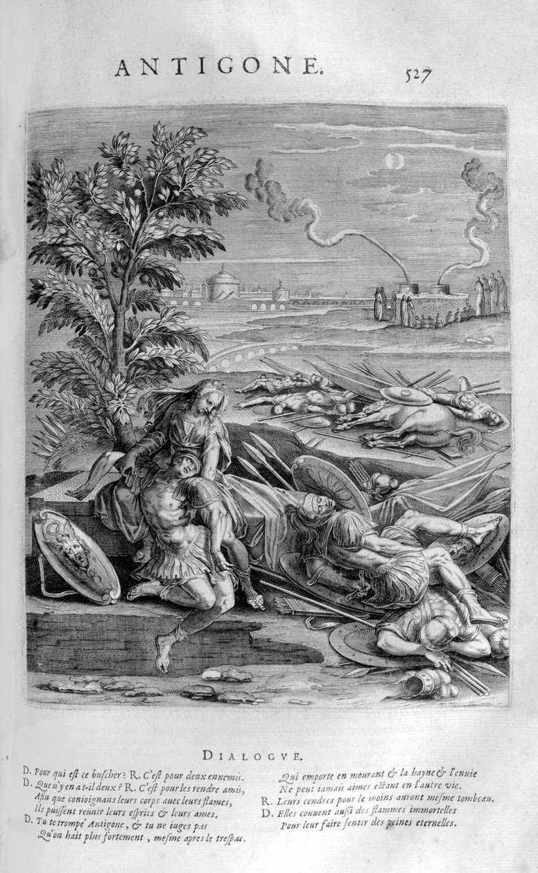 Antigone, 1615 von Leonard Gaultier