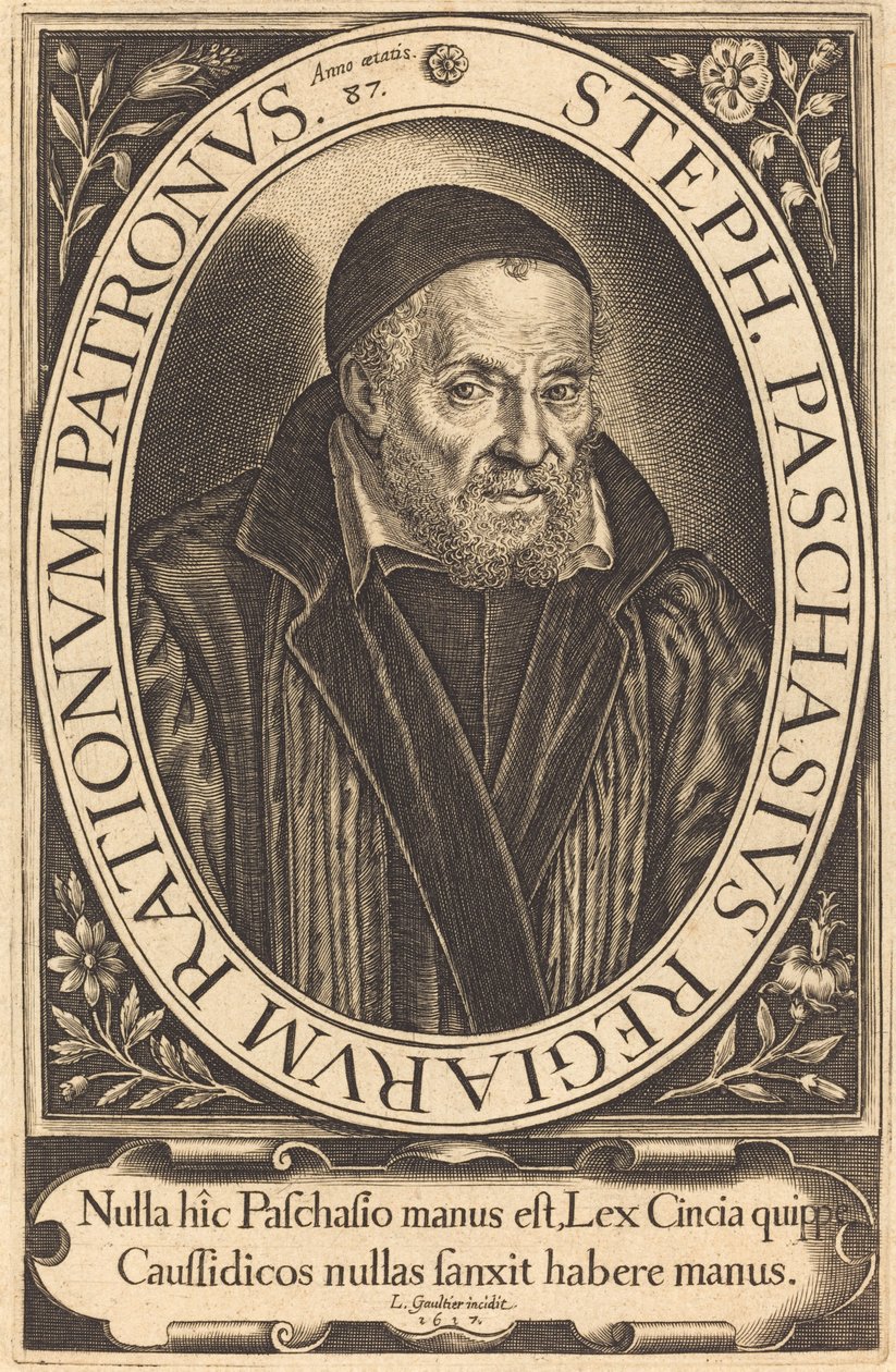 Étienne Pasquier von Leonard Gaultier
