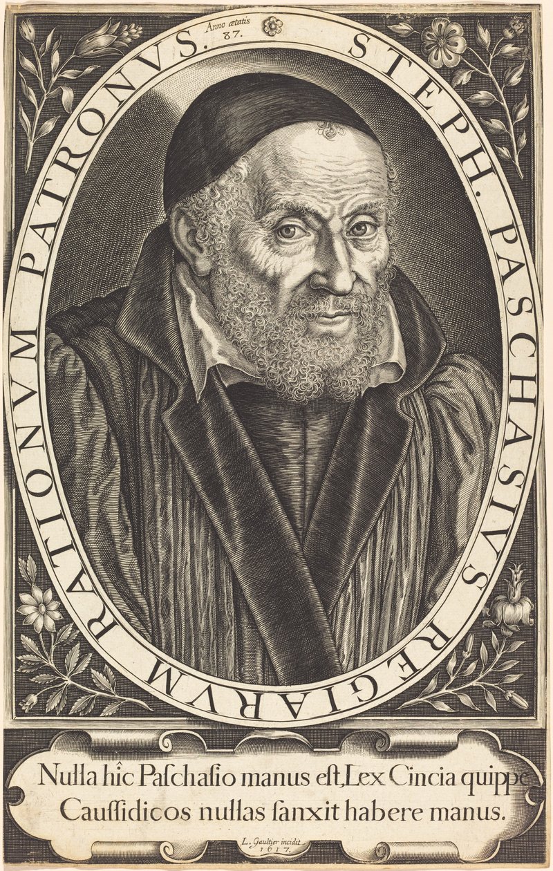 Etienne Pasquier von Leonard Gaultier