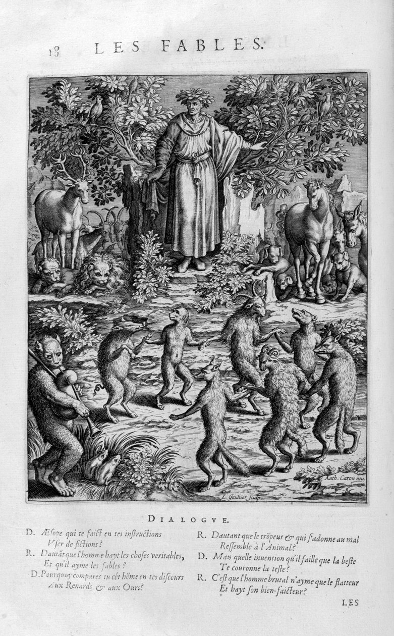 Fabeln, 1615 von Leonard Gaultier