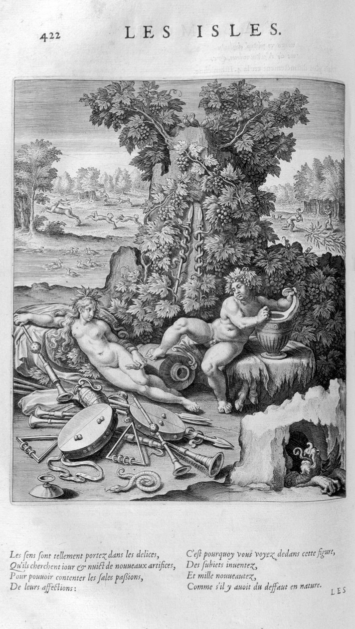 Les Isles, 1615 von Leonard Gaultier